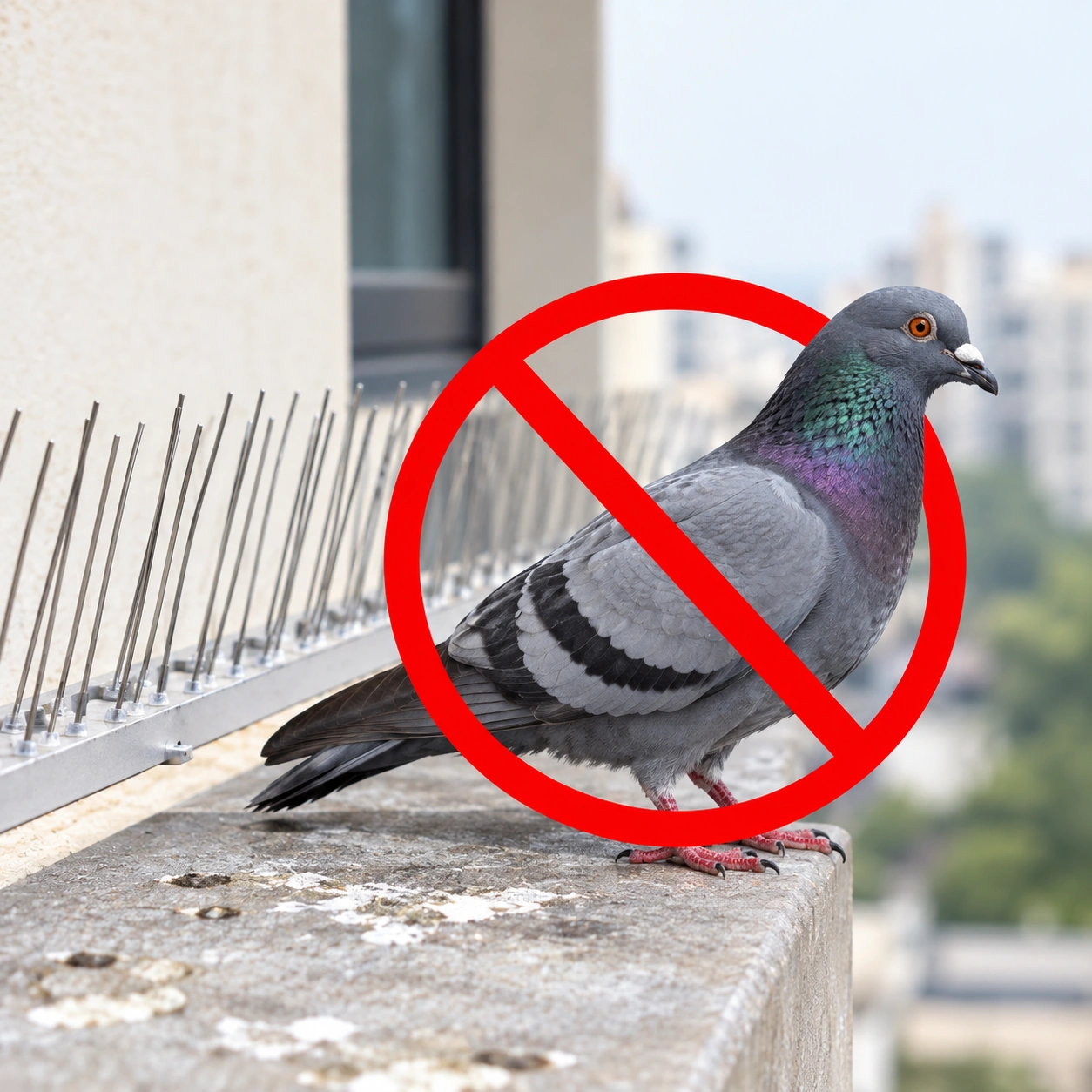 Pigeon control in Lucknow